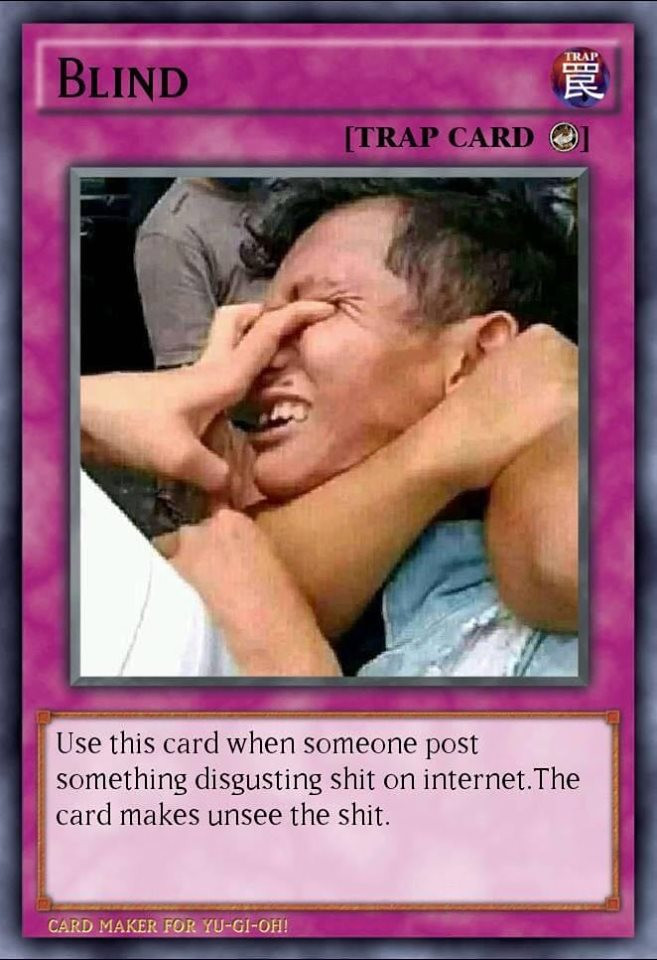 Blind card