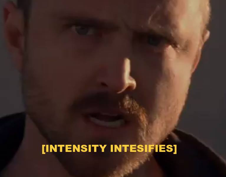 Intensity intesifies - Funny Netflix subtitle meme