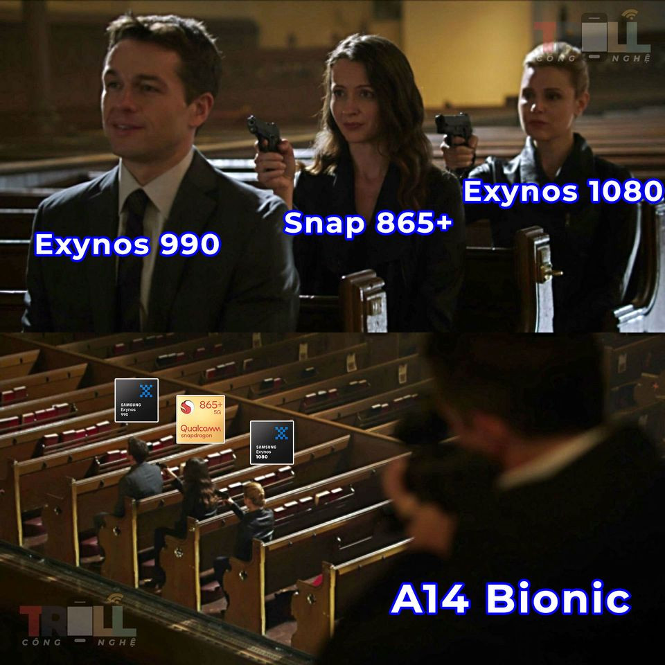 iPhone 12 A14 Bionic chip assassination chain meme